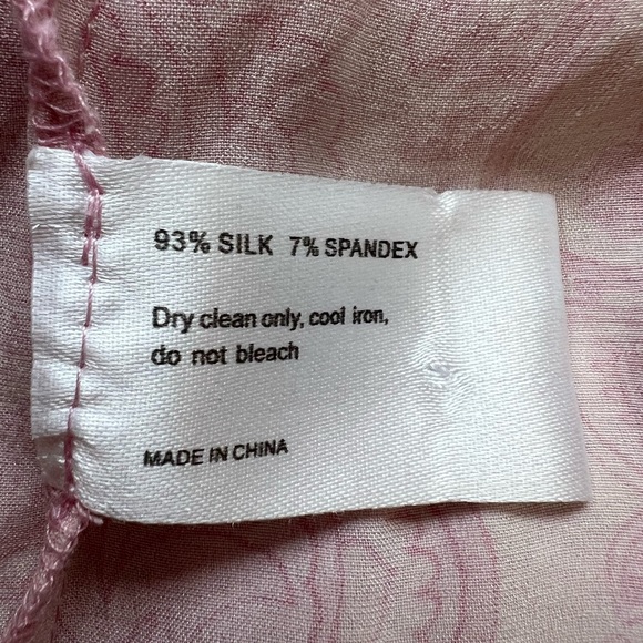 Frankie's Bikinis Pink Paisley Button Down Shirt - Picture 4 of 9